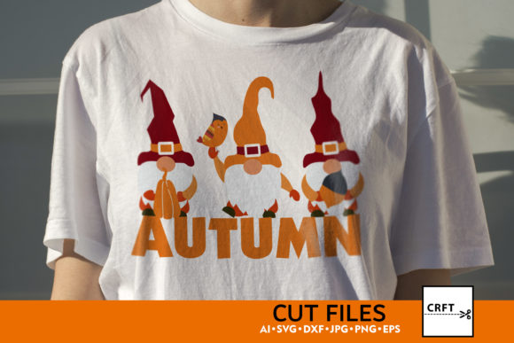 Autumn Gnomes Graphics for Local Business Branding
