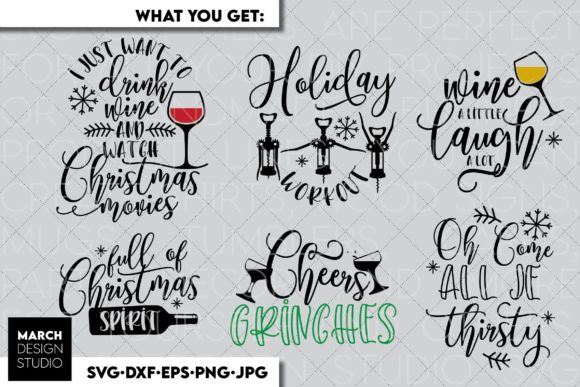 Christmas Graphics for Crafts