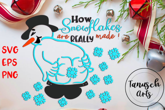 How Snowflakes Are Really Made Graphics for Crafts